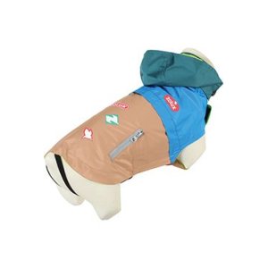 Obleček pláštěnka pro psy VINTAGE modrá 50cm Zolux