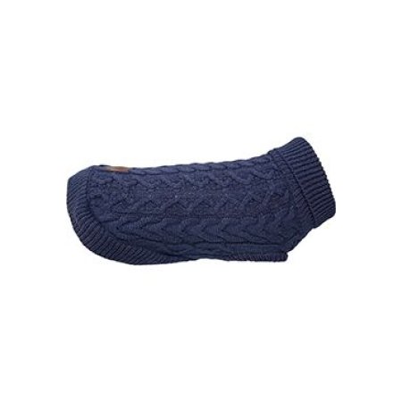 Obleček svetr rolák pro psy ŽAKÁROVÝ 25cm modrá Zolux