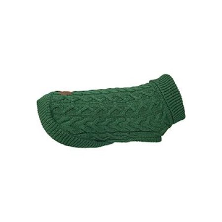 Obleček svetr rolák pro psy ŽAKÁROVÝ 45cm zelená Zolux