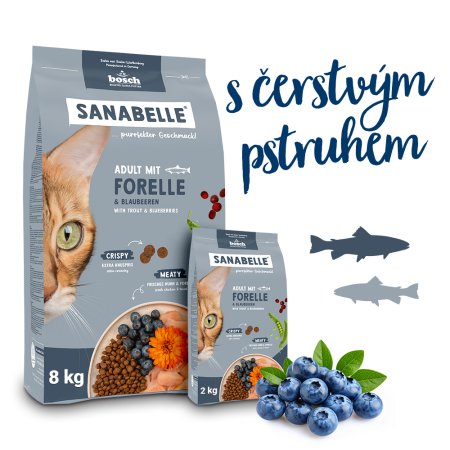 Bosch Cat Sanabelle Adult Trout 10 kg
