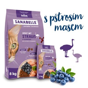 Bosch Cat Sanabelle Adult Ostrich 10 kg