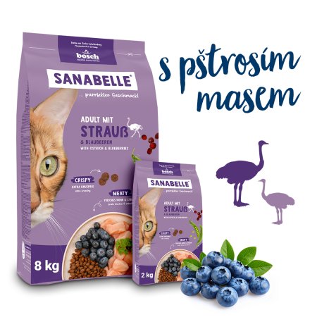 Bosch Cat Sanabelle Adult Ostrich 10 kg