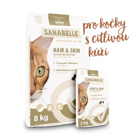 Bosch Cat Sanabelle Hair & Skin 10 kg