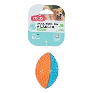 Hračka pes TAO Míč rugby 8,5cm Zolux