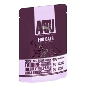AATU Cat Chicken n Quail vrecko 85g (EXPIRÁCIA 10/2025)