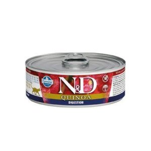 N&D CAT QUINOA Adult Digestion Lamb & Fennel 80g (EXPIRÁCIA 11/2025)