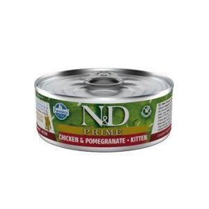 N&D CAT PRIME Kitten Chicken & Pomegranate 70g (EXPIRÁCIA 10/2025)