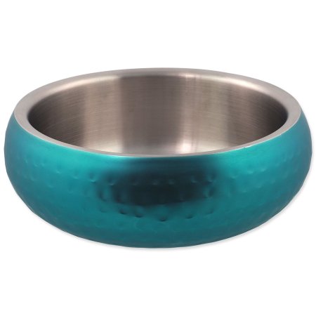 Miska Dog Fantasy Miska s dvojitou stenou tyrkysová 16cm, 800ml 