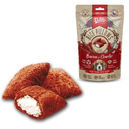 Plnené vankúšiky slanina/cesnak, 80g