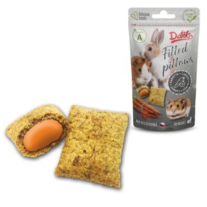 Plnené vankúšiky mrkva, 40g