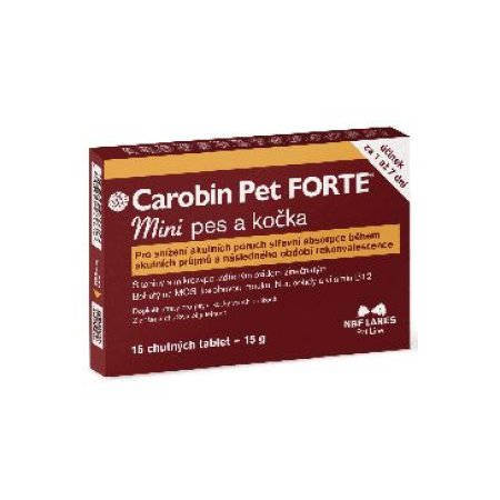 Carobin Pet Forte Mini pre psov a mačky 15tbl