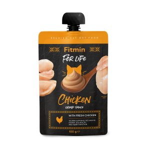 Fitmin cat For Life cream sauce pouch chicken 100 g