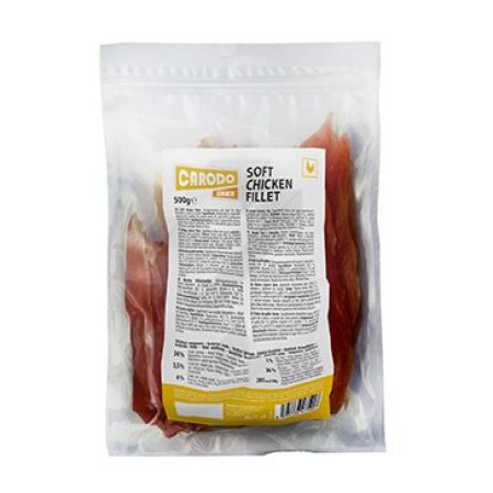 CARODO Dog poch. Mäkký kurací filet 500g