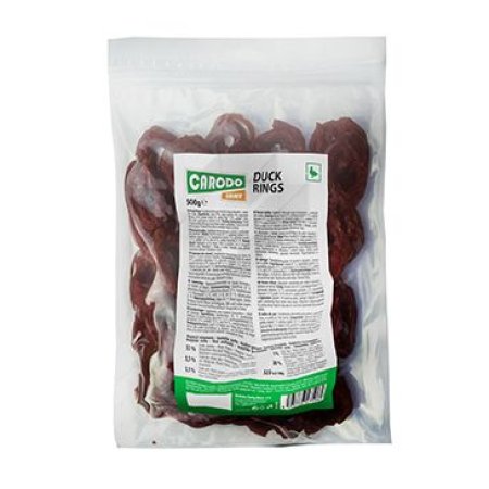 CARODO Dog poch. Kačacie krúžky 500g