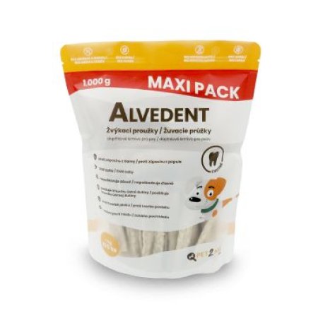 Alvedent Pet2Me žuvacie prúžky pre psov 100ks/1kg
