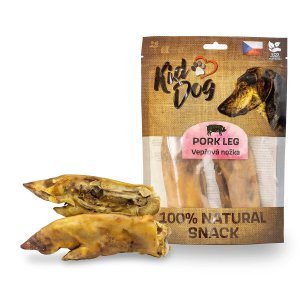 KIDDOG 100% Natural Snack, bravčová nôžka rozpolená 18 cm / 240 g (2 ks)