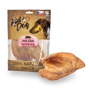 KIDDOG 100% Natural Snack, bravčové ucho 1 ks