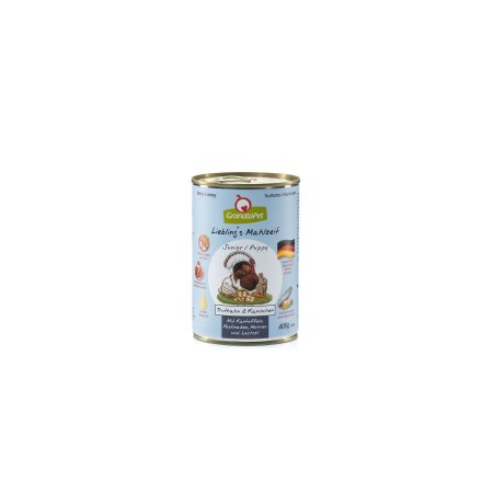 GranataPet Puppy/Junior Morka & králik so zemiakmi, pastierom, mrkvou a lososovým olejom balenie 400 g