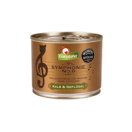 GranataPet Symphonie no.6 Teľacie a hydina balenie 200 g