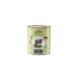 GranataPet Hovädzie & bažant s mrkvou, špenátom a požltovým olejom balenie 800 g