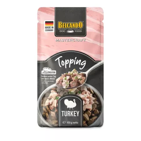 Belcando MasterCraft Topping Turkey - Morka s petržlenom 100 g