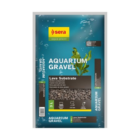 Sera Aquarium Gravel Lava Substrate 3 l