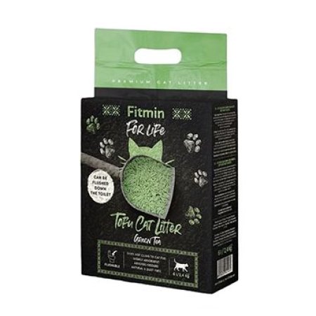 Fitmin For Life tofu cat litter 2,4kg/6l - green tea