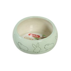 Miska keramická COSY hlodavec 150ml zelená Zolux
