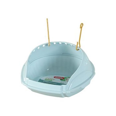 Toaleta pre hlodavce COSY guľatá modrá Zolux