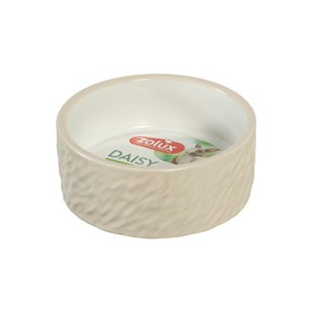 Miska keramická DAISY hlodavec 200ml béžová Zolux