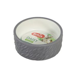 Miska keramická DAISY hlodavec 200ml sivá Zolux