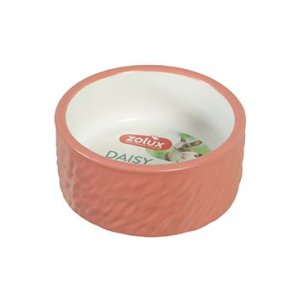 Miska keramická DAISY hlodavec 100ml terakota Zolux