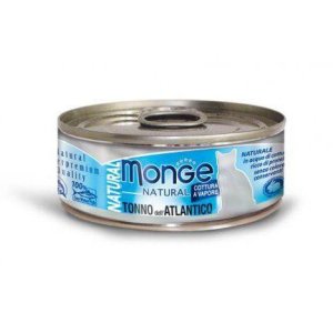 MONGE NATURAL atlantický tuniak pre mačky 80 g (EXPIRÁCIA 03/2026)