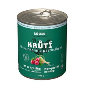 Louie Dog konz. Morčacie s brus.pastinák, prebiotikami 800g