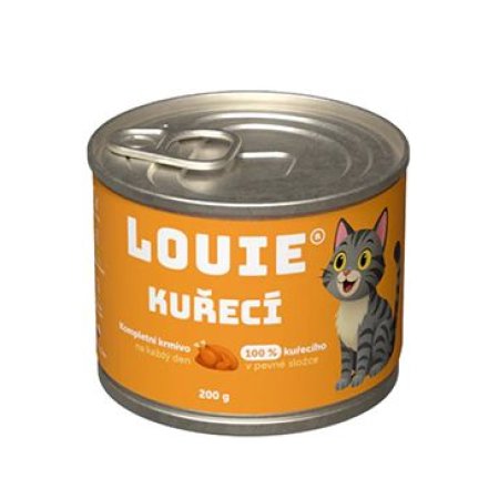 Louie Cat konz. Kuracie s prebiotikami 200g