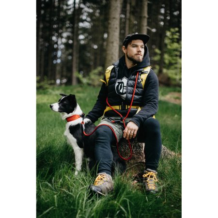 Tamer Lanové vodítko EASY LONG twist-lock střední pes (3 m) černá s modrým prošitím 405
