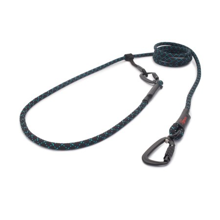 Tamer Lanové vodítko EASY LONG twist-lock střední pes (3 m) černá s modrým prošitím 405