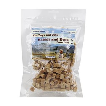 Pochúťka Králičie a kach.mäso kocky sušené mrazom 85g