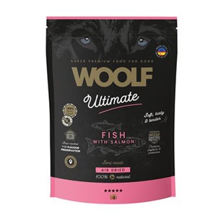 WOOLF Ultimate DogFood Semi-Moist Fish with Salmon 1kg