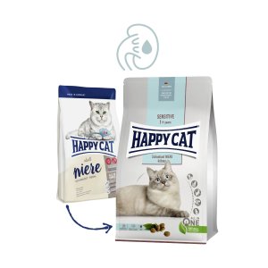 Happy Cat Sensitive Schonkosť Niere / Obličky 1,3 kg (EXPIRÁCIA 02/2026)
