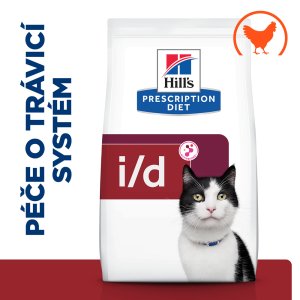 Hill’s Prescription Diet i/d Starostlivosť o zažívanie granule pre mačky 1.5 kg (EXPIRÁCIA 02/2026)