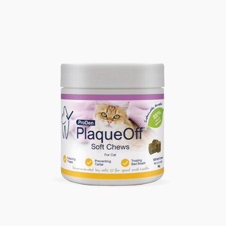 ProDen PlaqueOff Soft Chews Cat 120ks