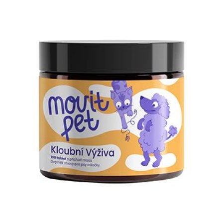 MOVit PET Kĺbová výživa, s príchuťou mäsa 100tbl