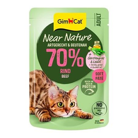 GimCat Near Nature vrecko hovädzie 85g