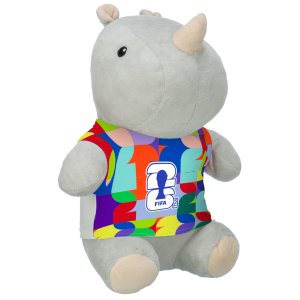 FIFA 2026 nosorožec RAYMOND, 27 cm, sivý - LIMITOVANÁ PONUKA