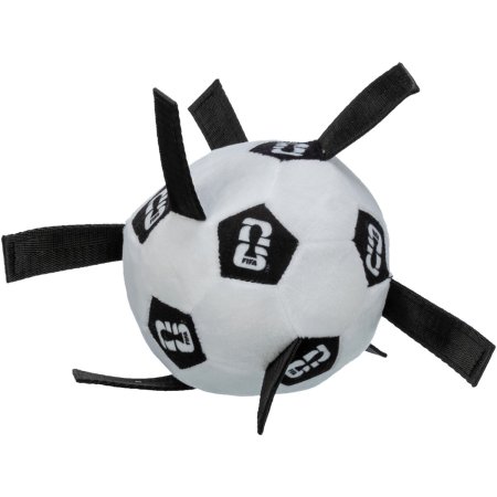 FIFA 2026 mäkká aportovacia lopta s úchytmi, 12 cm, biela/čierna - LIMITOVANÁ PONUKA