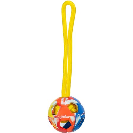 FIFA 2026 vrhacia lopta s lanom, 26 cm, tvrdá guma, biela/čierna/farebná - LIMITOVANÁ PONUKA
