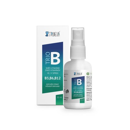 Strunecká Trio B - kombinácia vitamínov B3, B6, B12 v spreji 30ml