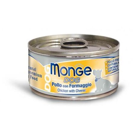 MONGE DOG NATURAL kuracie mäso so syrom pre psov 95 g (EXPIRÁCIA 03/2026)