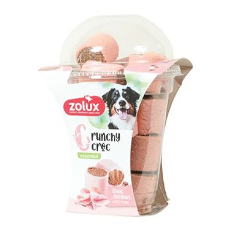 Pochúťka pes CRUNCHY XL Šunka 240g Zolux